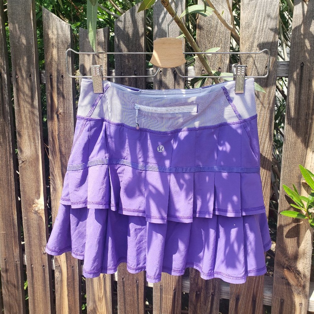 Lululemon Athletica Pace Setter Tennis Golf Skirt Pacesetter
